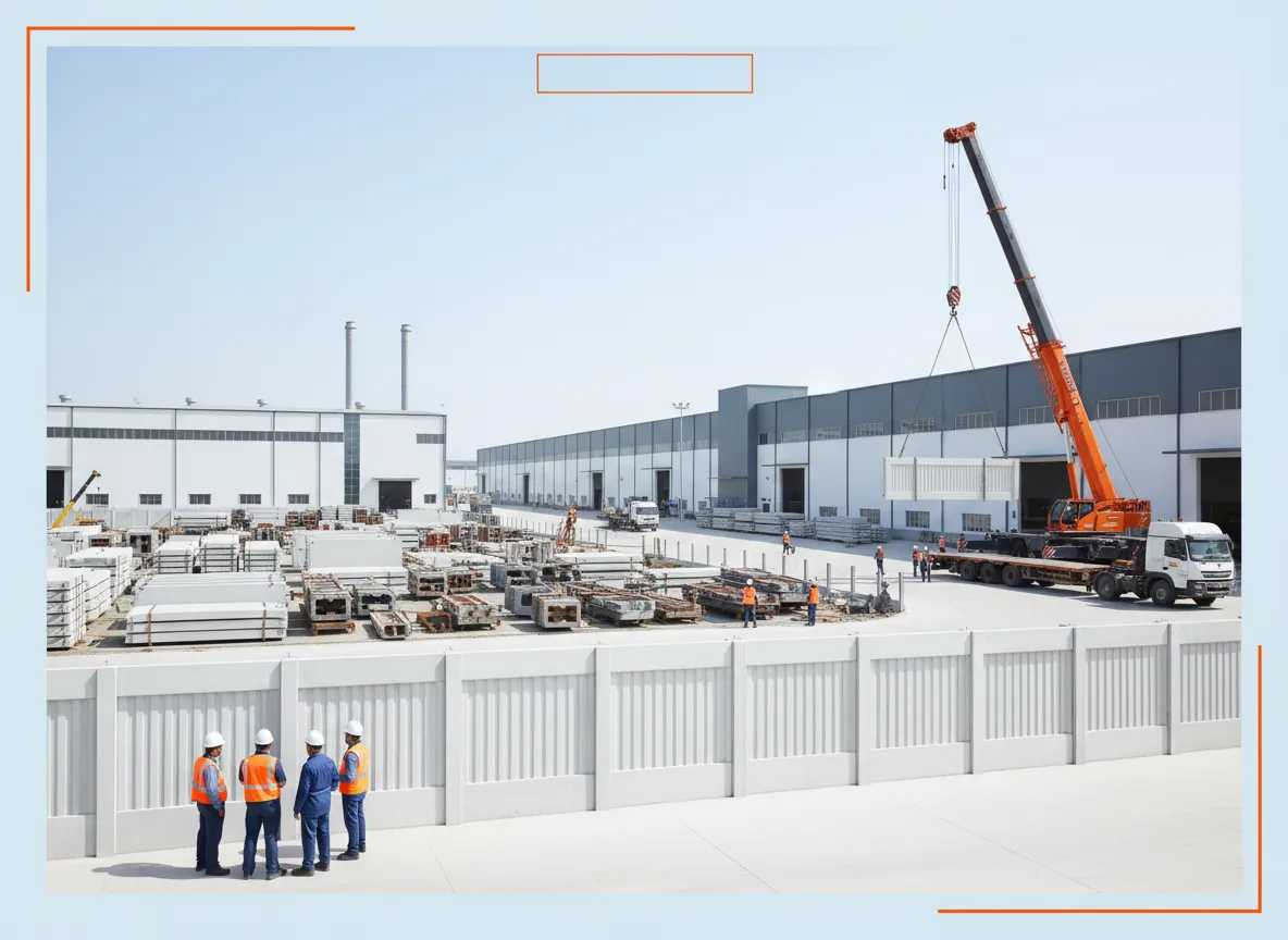 RCC Precast Wall Manufacturer in Vapi